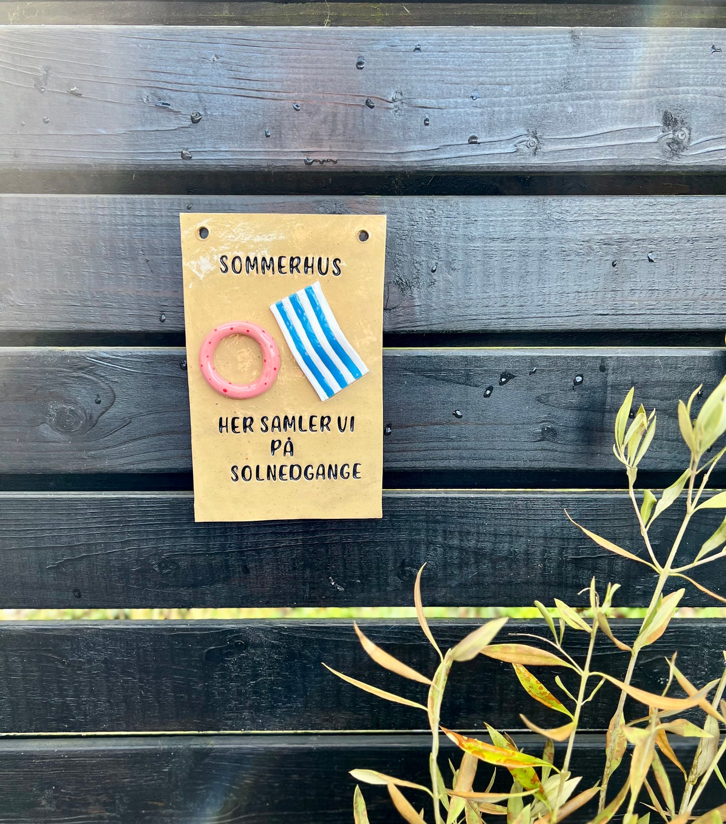 Sommerhus skilt
