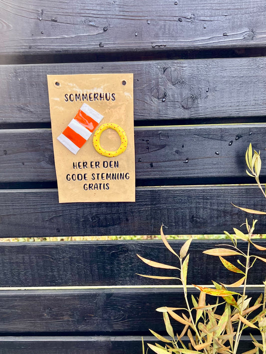 Sommerhus skilt