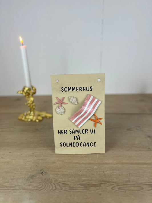 Sommerhus skilt