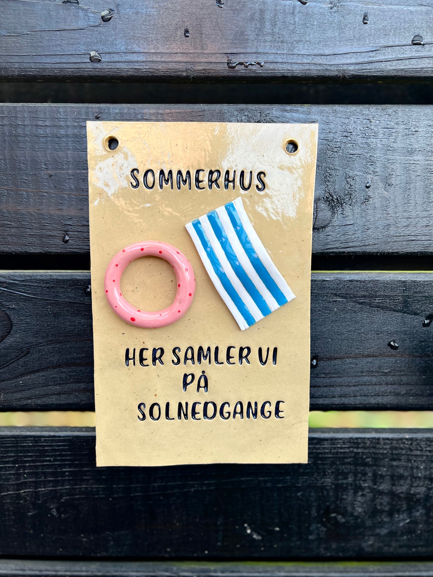 Sommerhus skilt
