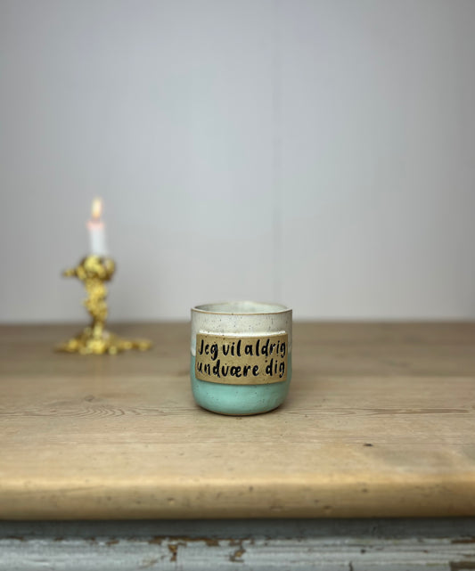 Jeg vil aldrig undvære dig