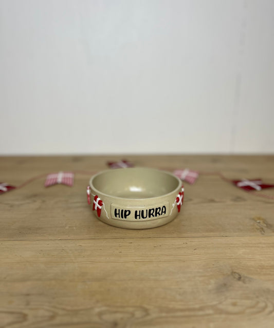Lille fødselsdagsskål "HIP HURRA"