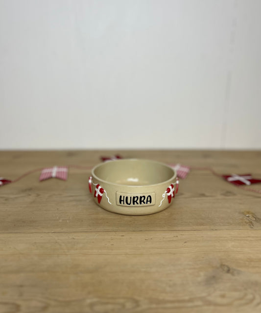 Lille fødselsdagsskål "HURRA"