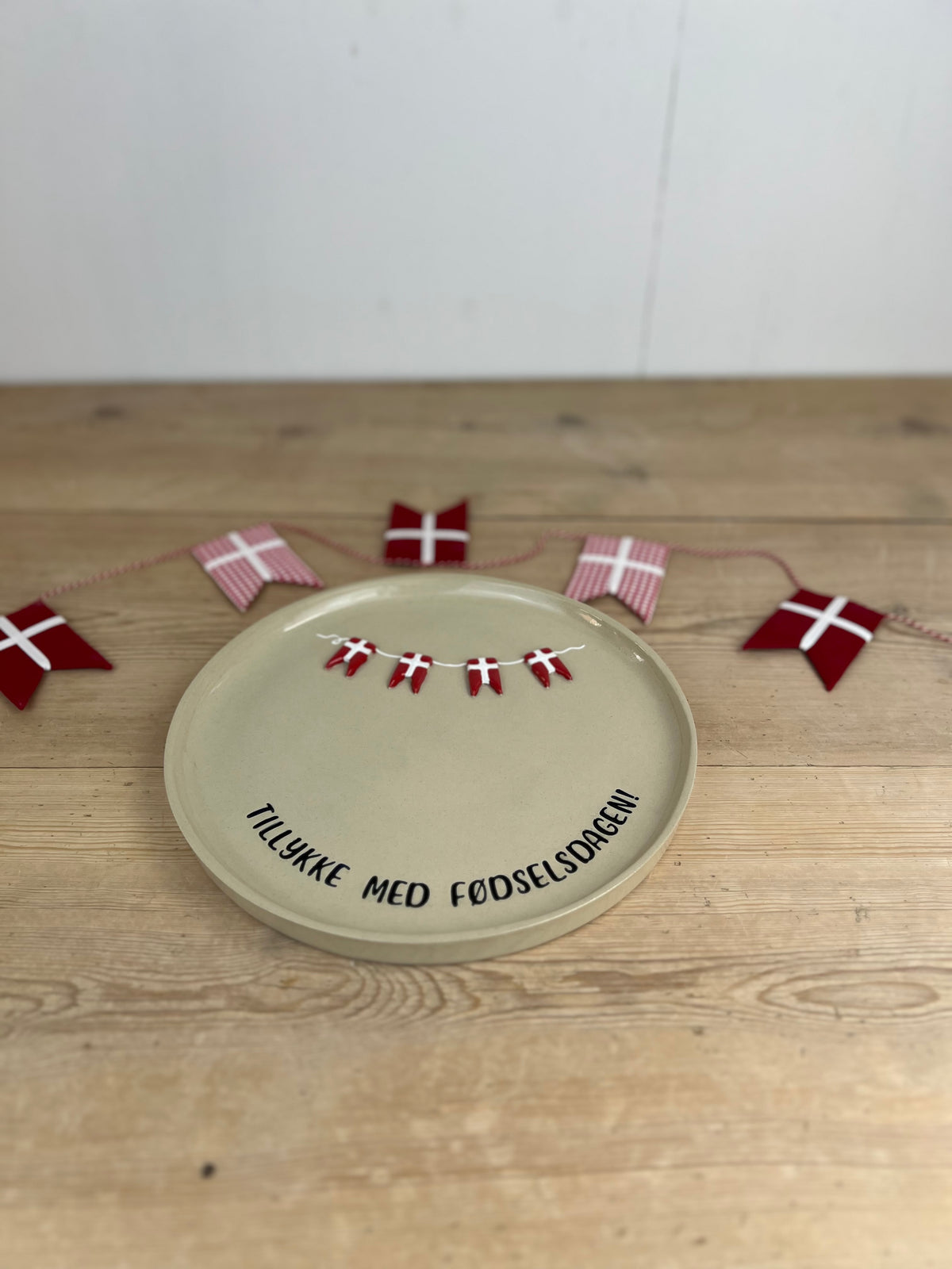 Stor fødselsdagstallerken