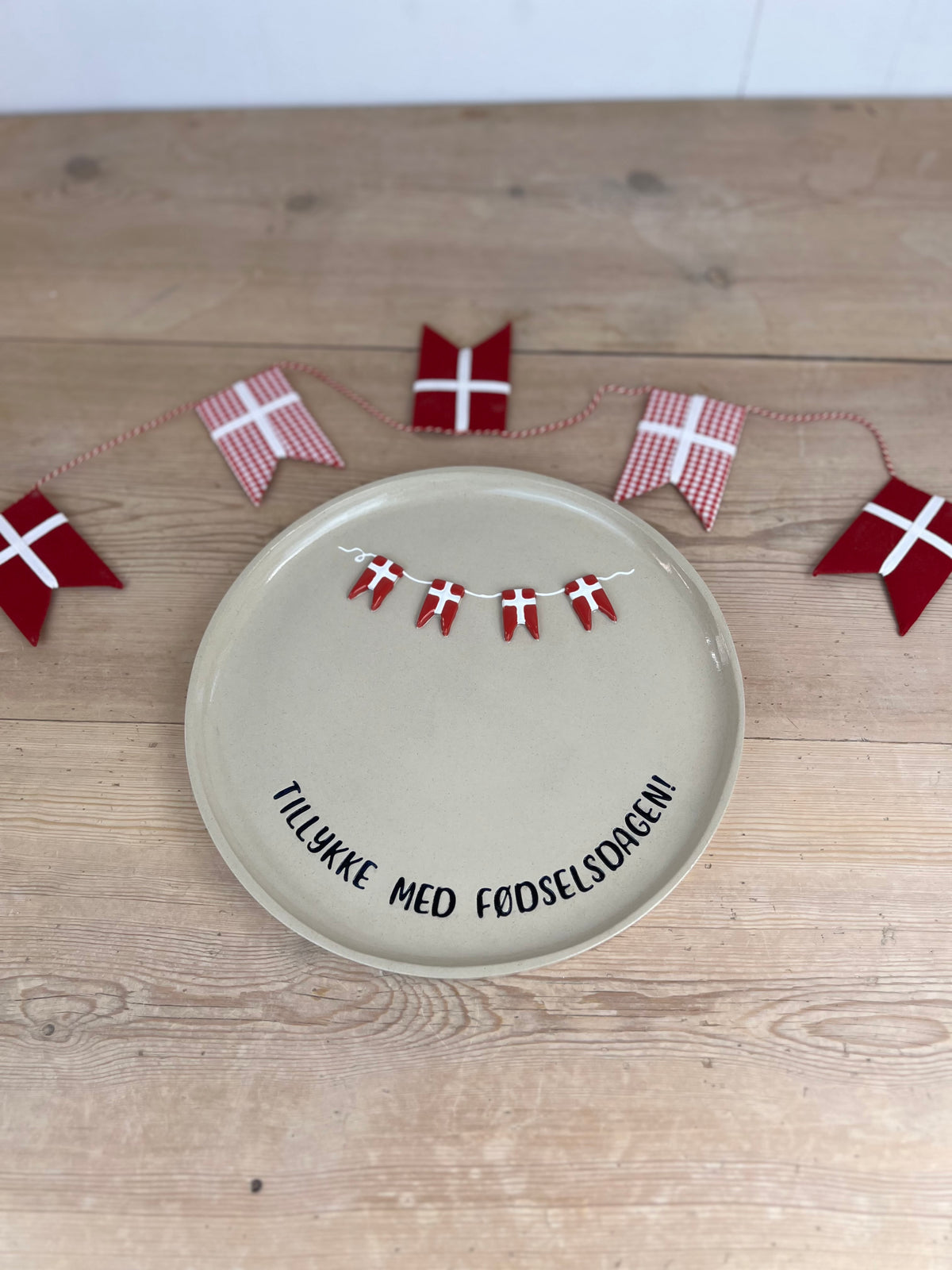 Stor fødselsdagstallerken